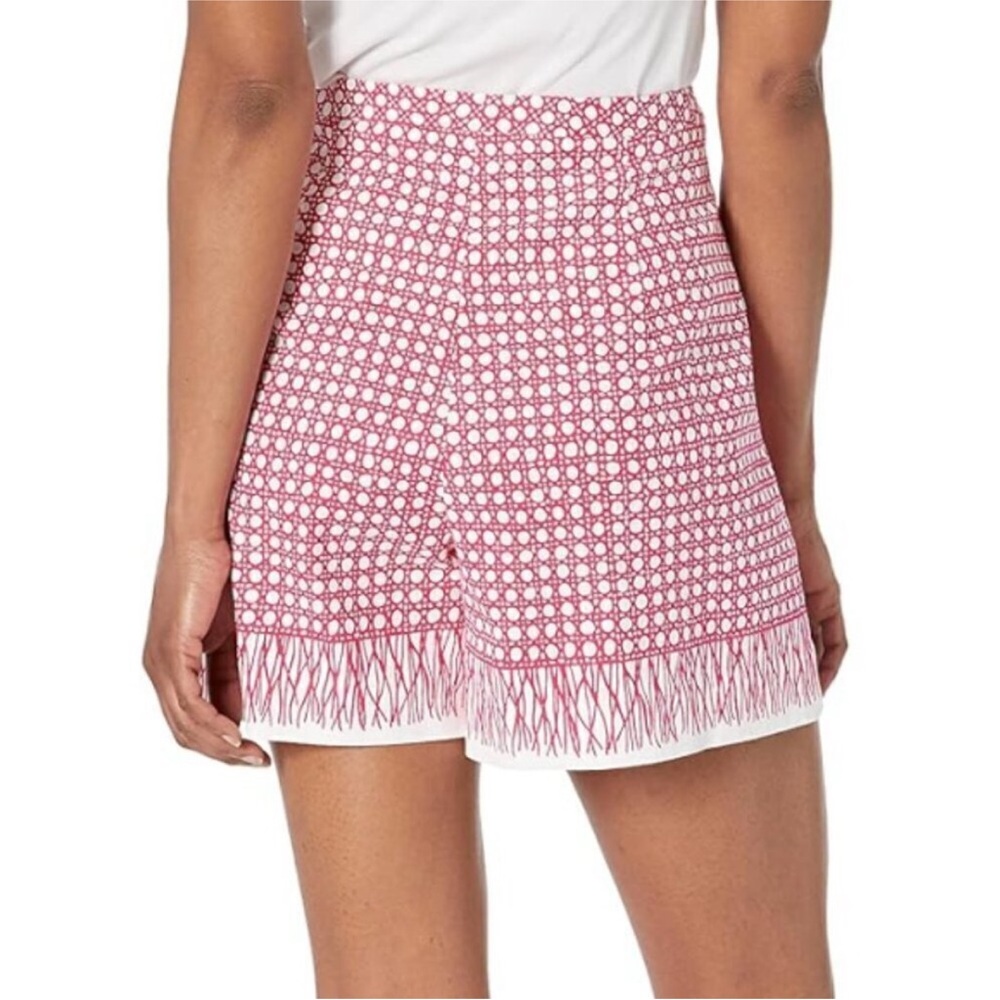 NWT Trina Turk Wisteria Short High Waist Pink Patterned - Picture 2 of 8